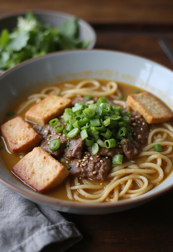 12 Beef Ramen Recipes Everyone Is Searching For - 3. Beef Ramen with Tofu