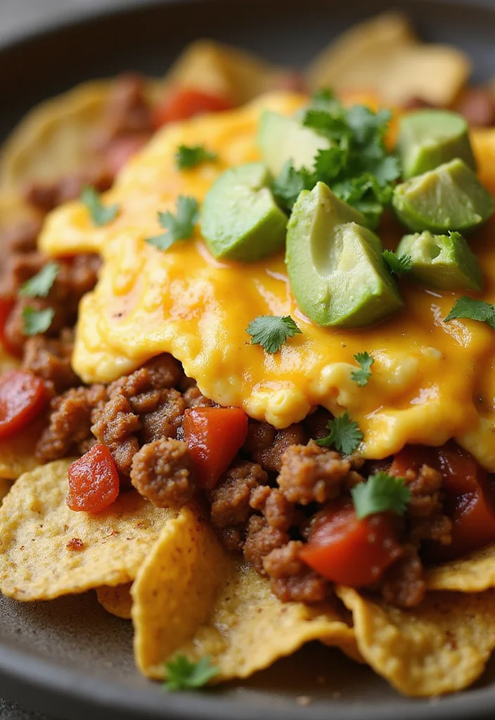12 Easy Dorito Nachos Ground Beef Meals That Always Impress - 9. Breakfast Nachos