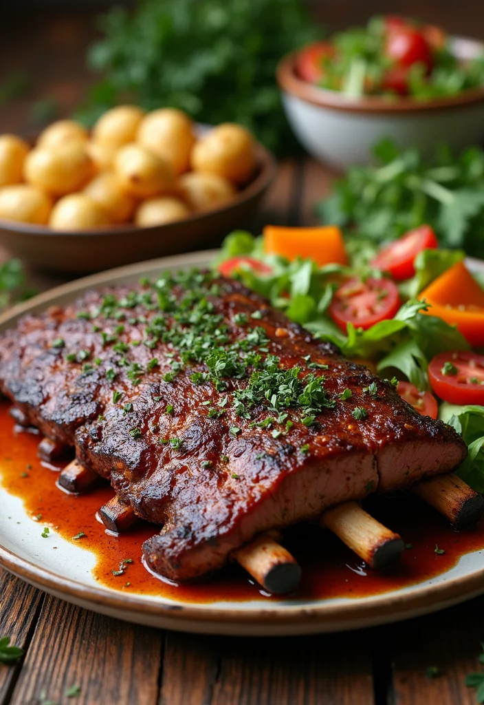 13 Beef Ribs On The Grill Meals Perfect For Weeknight Cooking - 5. Herb-Crusted Beef Ribs