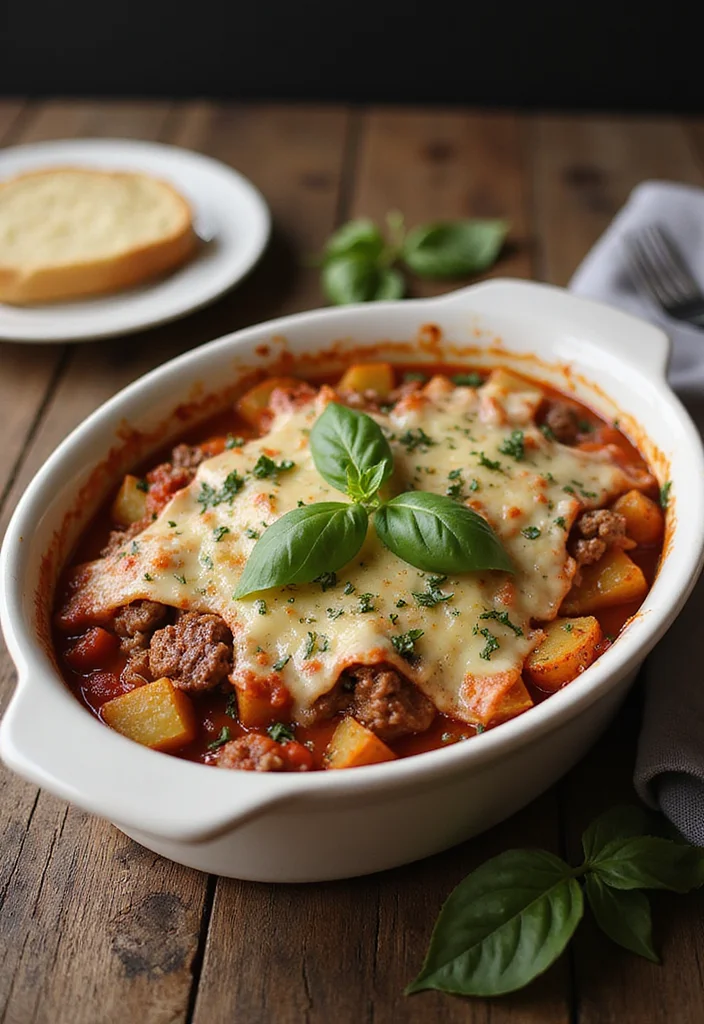 13 Beef and Potatoes Crock Pot Dinners That Even Picky Eaters Love - 5. Italian Beef and Potato Bake