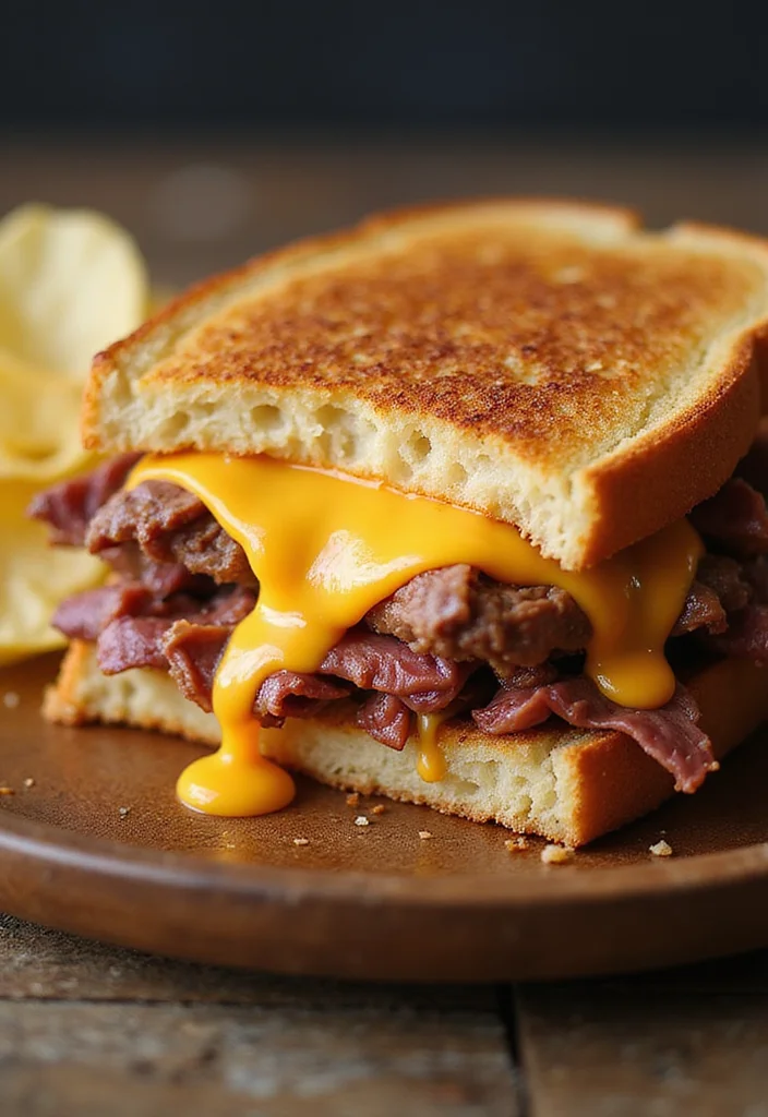 13 Corned Beef Sandwich Ideas That Make Dinner So Much Easier - 2. Corned Beef and Cheddar Melt