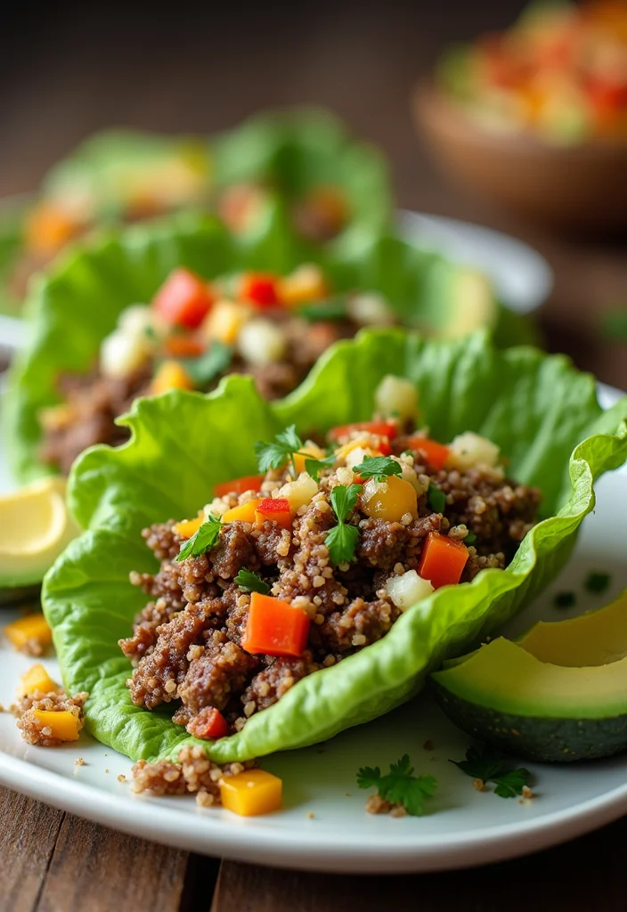 13 Korean Beef Lettuce Wraps Recipes That Taste Incredible - 6. Korean Beef Lettuce Wraps with Quinoa