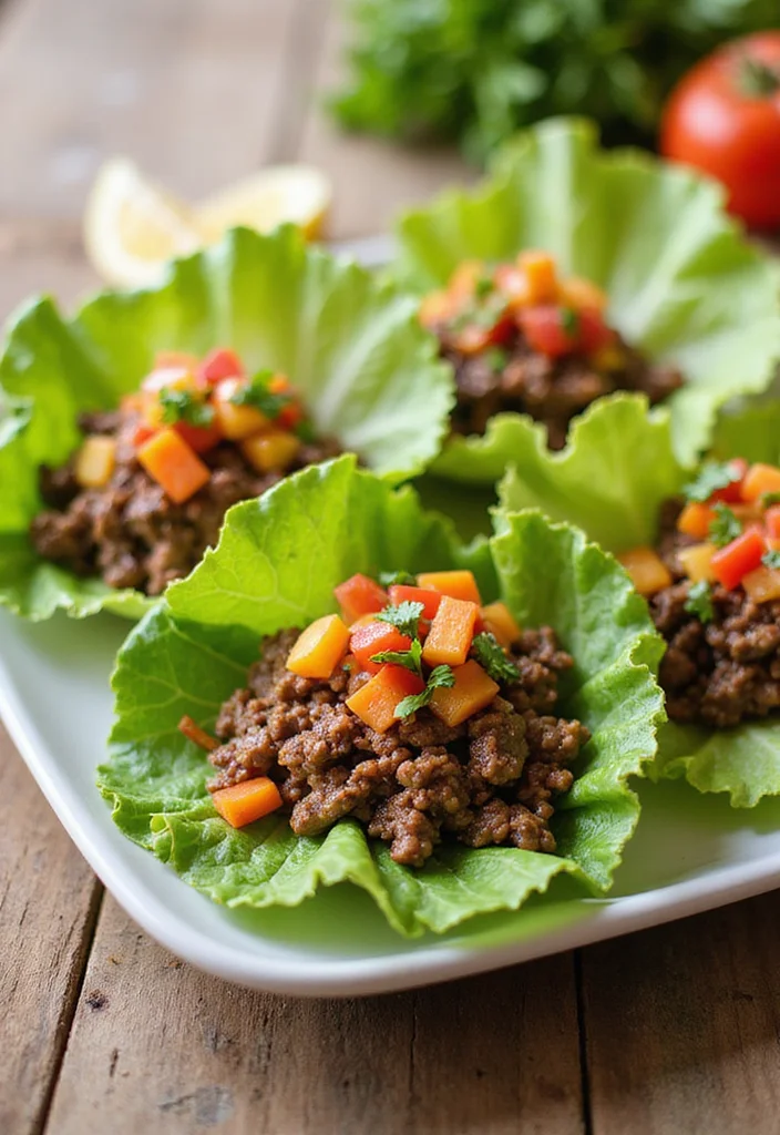 14 Easy Korean Beef Bowl Meals That Always Impress - 7. Korean Beef Lettuce Wraps