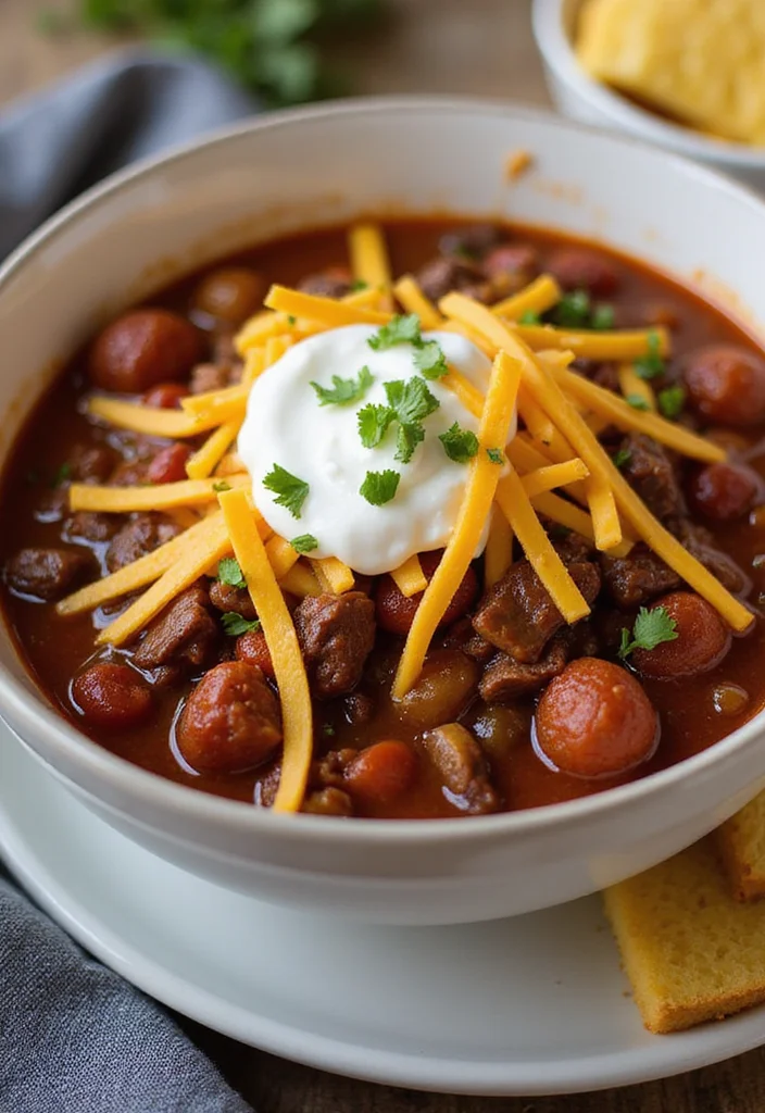 14 Fast & Flavorful Beef Sirloin Tip Roast Recipes To Cook This Week - 10. Beef Sirloin Tip Roast with Chili and Beans