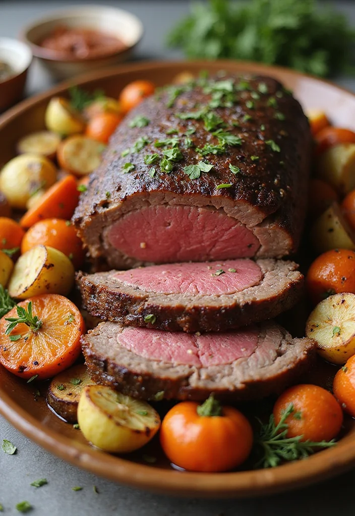 14 Fast & Flavorful Beef Sirloin Tip Roast Recipes To Cook This Week - 4. Beef Sirloin Tip Roast with Garlic and Herbs
