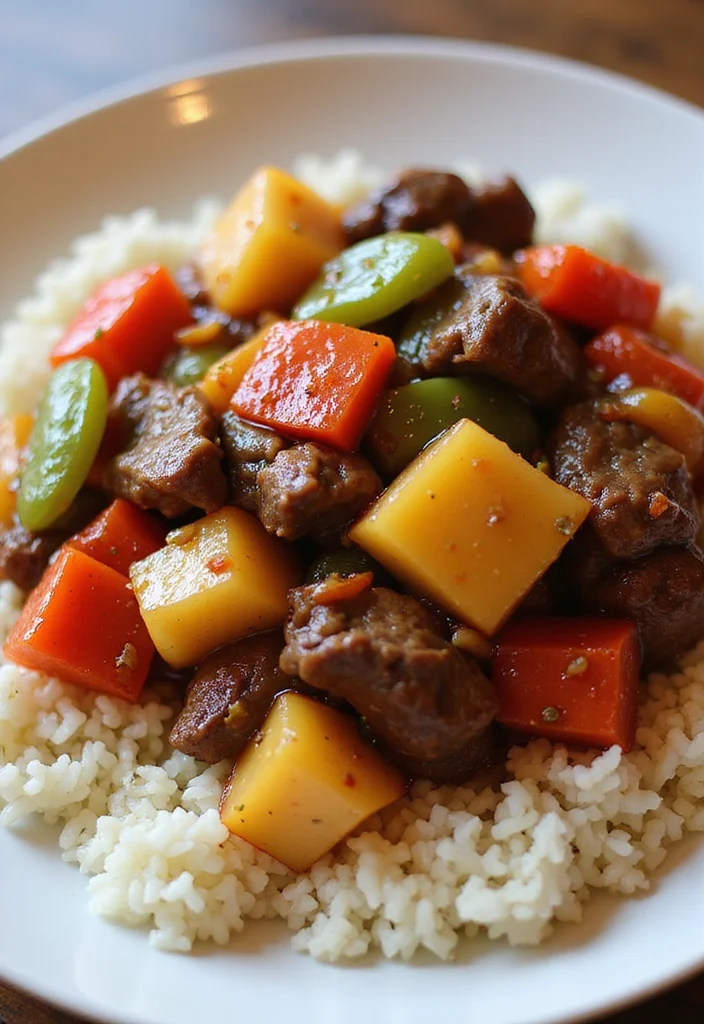 14 Fast & Flavorful Beef Sirloin Tip Roast Recipes To Cook This Week - 7. Sweet and Sour Beef Sirloin Tip Roast