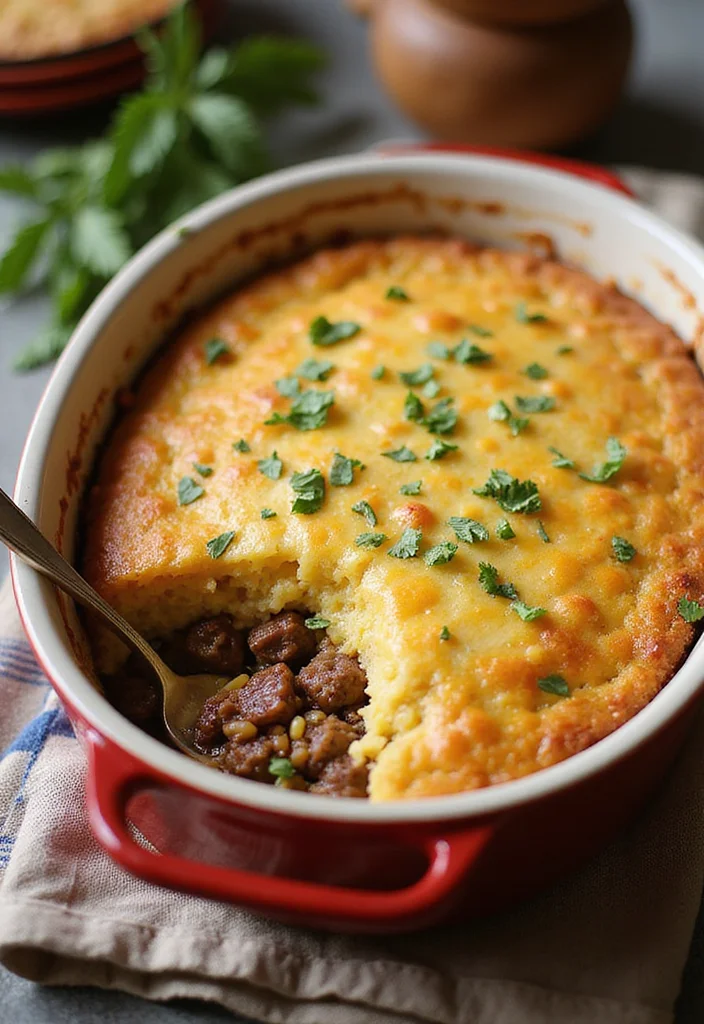 14 Ground Beef Mexican Casserole Meals Perfect For Weeknight Cooking - 12. Beef and Cornbread Casserole
