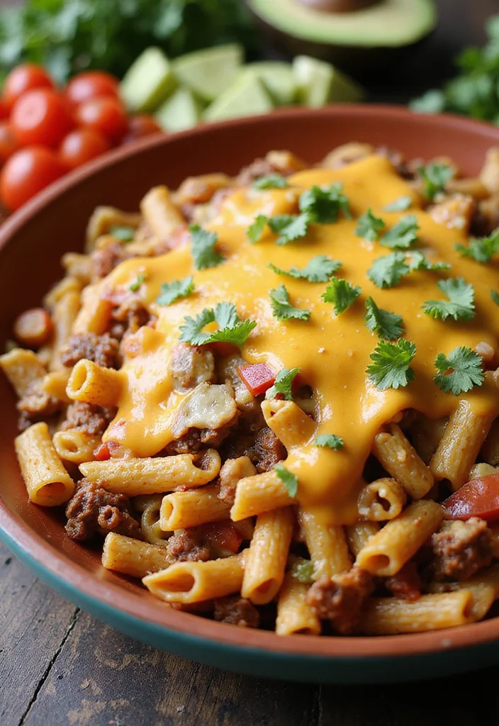 14 Ground Beef Mexican Casserole Meals Perfect For Weeknight Cooking - 7. Beef Taco Pasta Casserole