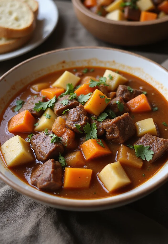 14 Mexican Beef Stew Recipes Everyone Is Searching For - 9. Beef and Vegetable Stew