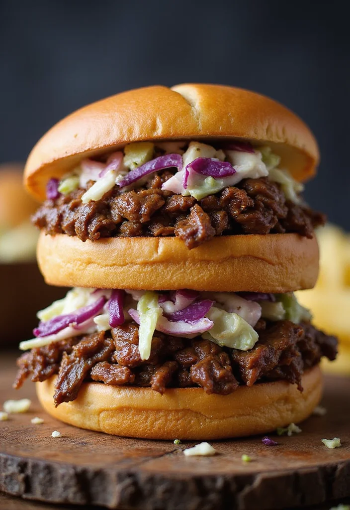 14 Slow Cooker Roast Beef Recipes Packed With Big Flavor - 5. BBQ Pulled Beef Sandwiches