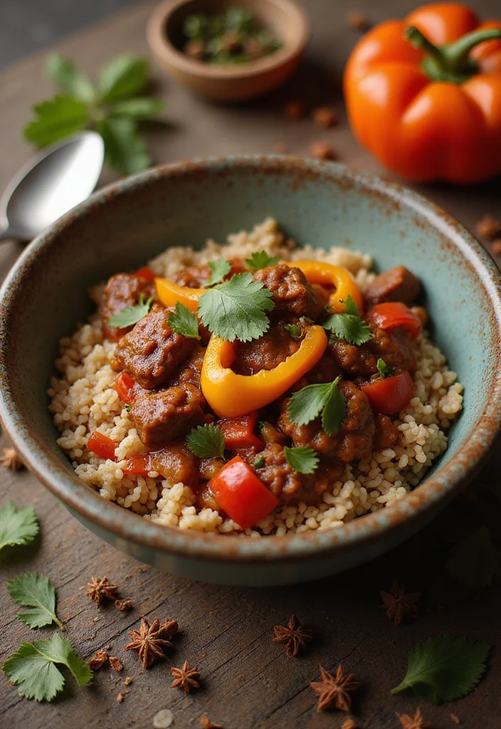 15 Easy Beef Stew With Rice Meals That Always Impress - 2. Spicy Beef Stew with Brown Rice