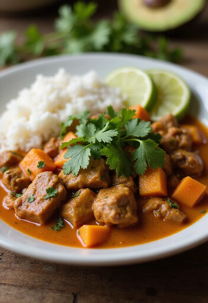 15 Easy Beef Stew With Rice Meals That Always Impress - 7. Thai Coconut Beef Stew with Rice