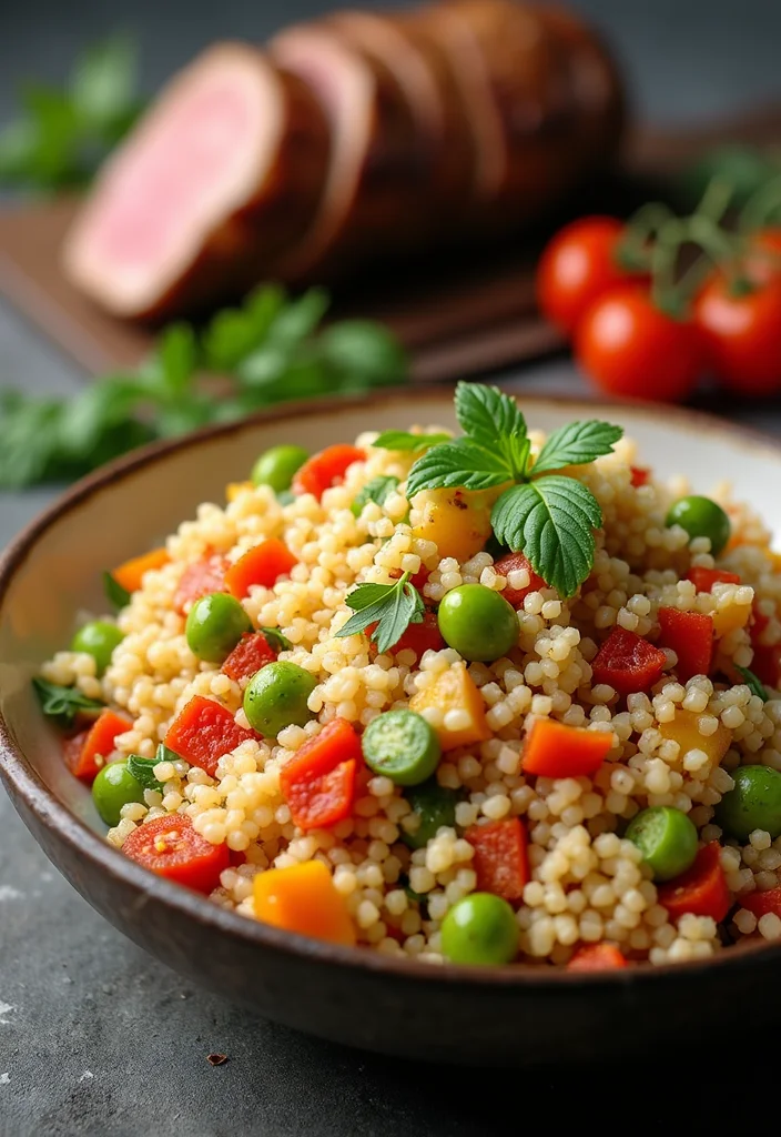 15 Easy Roast Beef Sides Meals That Always Impress - 11. Mediterranean Couscous Salad