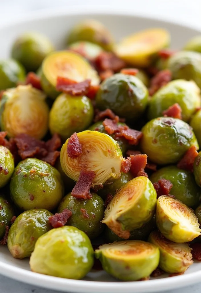 15 Easy Roast Beef Sides Meals That Always Impress - 3. Roasted Brussels Sprouts with Bacon