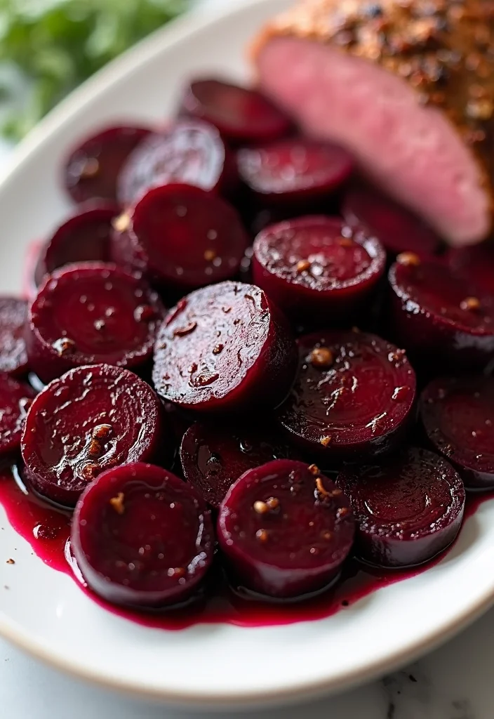 15 Easy Roast Beef Sides Meals That Always Impress - 9. Balsamic Glazed Beets