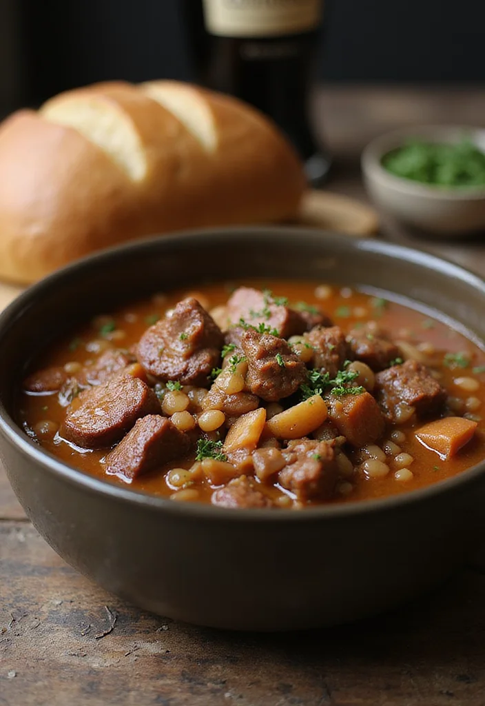 15 Guinness Beef Stew Recipes Packed With Big Flavor - 6. Guinness Beef Stew with Barley