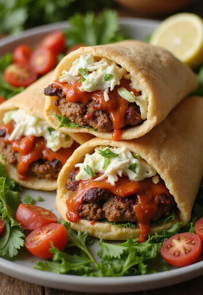 15 Must-Try Beef Patties Dishes For Busy Nights - 12. BBQ Beef Patty Wraps
