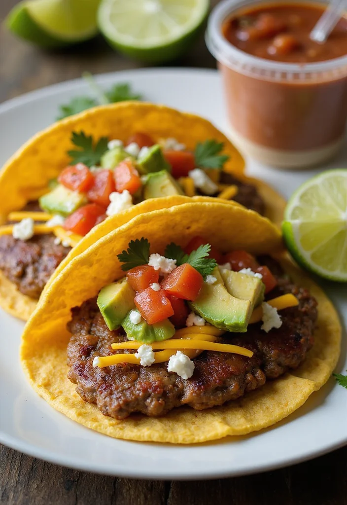 15 Must-Try Beef Patties Dishes For Busy Nights - 2. Beef Patty Tacos