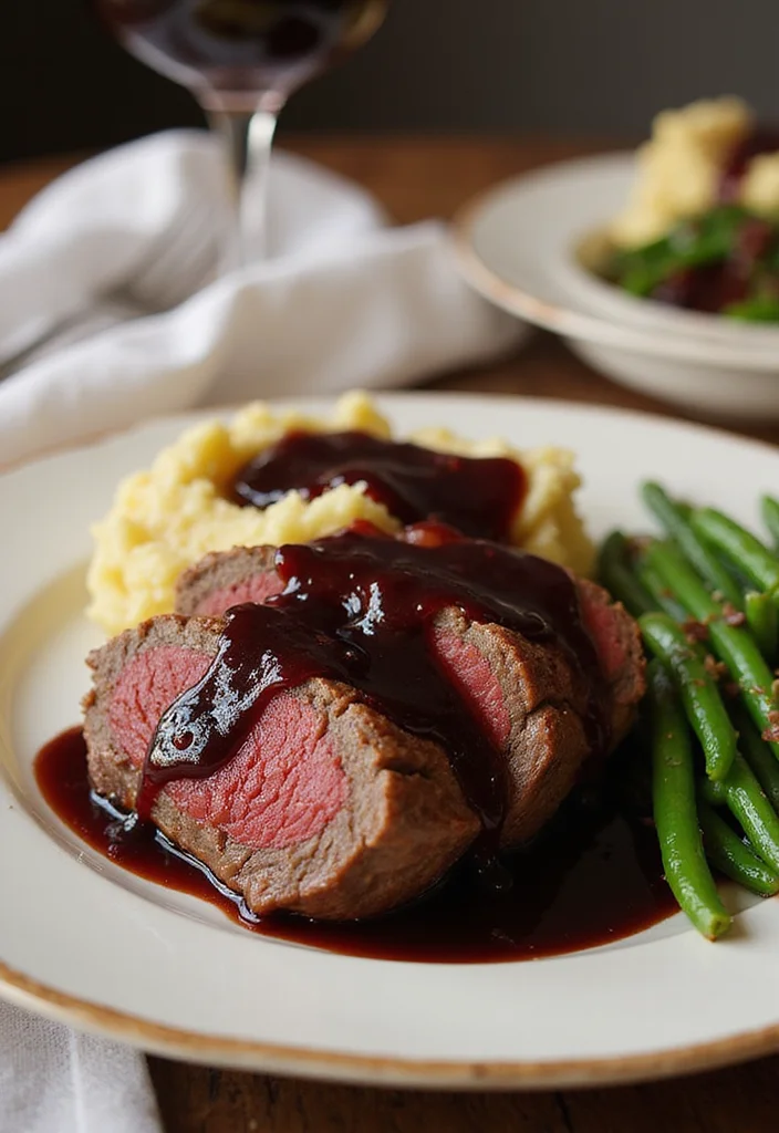 16 Beef Tenderloin Crockpot Recipes Packed With Big Flavor - 8. Beef Tenderloin with Red Wine Reduction