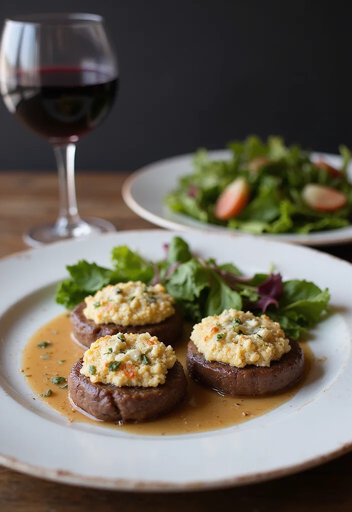 16 Easy Beef Medallion Meals That Always Impress - 7. Beef Medallions with Blue Cheese Crust