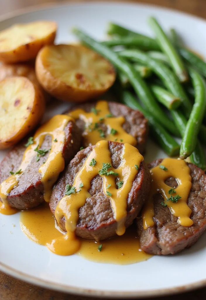 16 Easy Beef Medallion Meals That Always Impress - 9. Beef Medallions with Honey Mustard Sauce