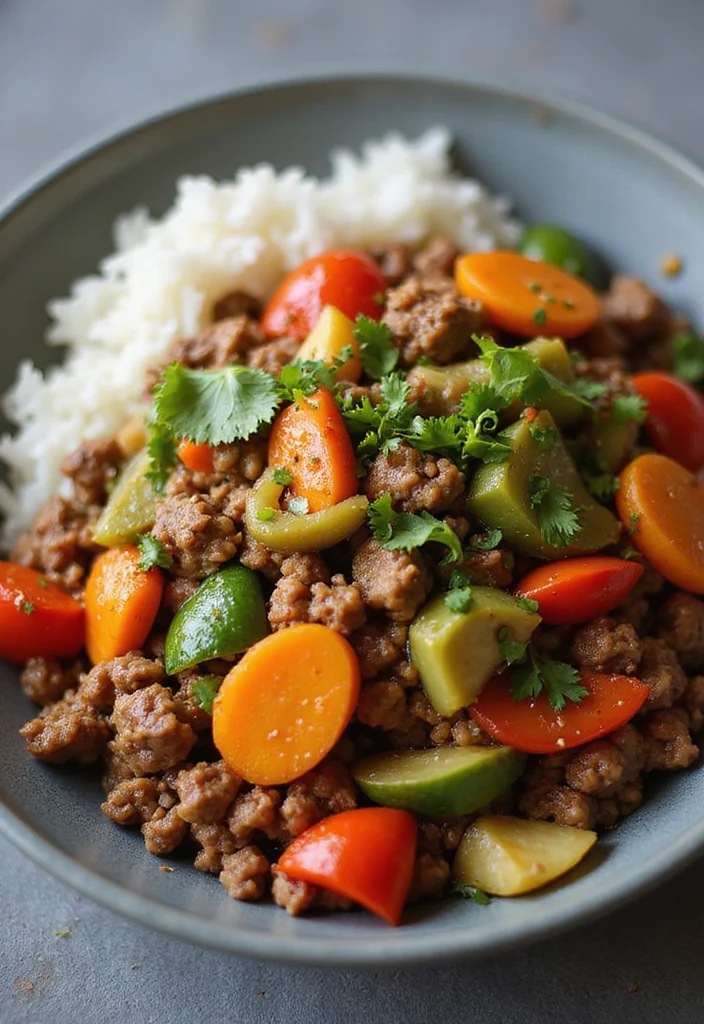 16 Genius Ways To Use Ground Beef Spaghetti Sauce Tonight - 16. Ground Beef and Veggie Stir-Fry