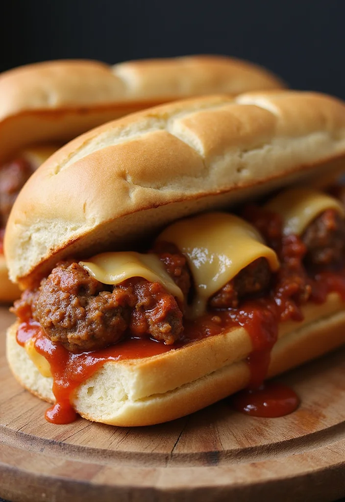 16 Genius Ways To Use Ground Beef Spaghetti Sauce Tonight - 6. Meatball Sub Sandwiches