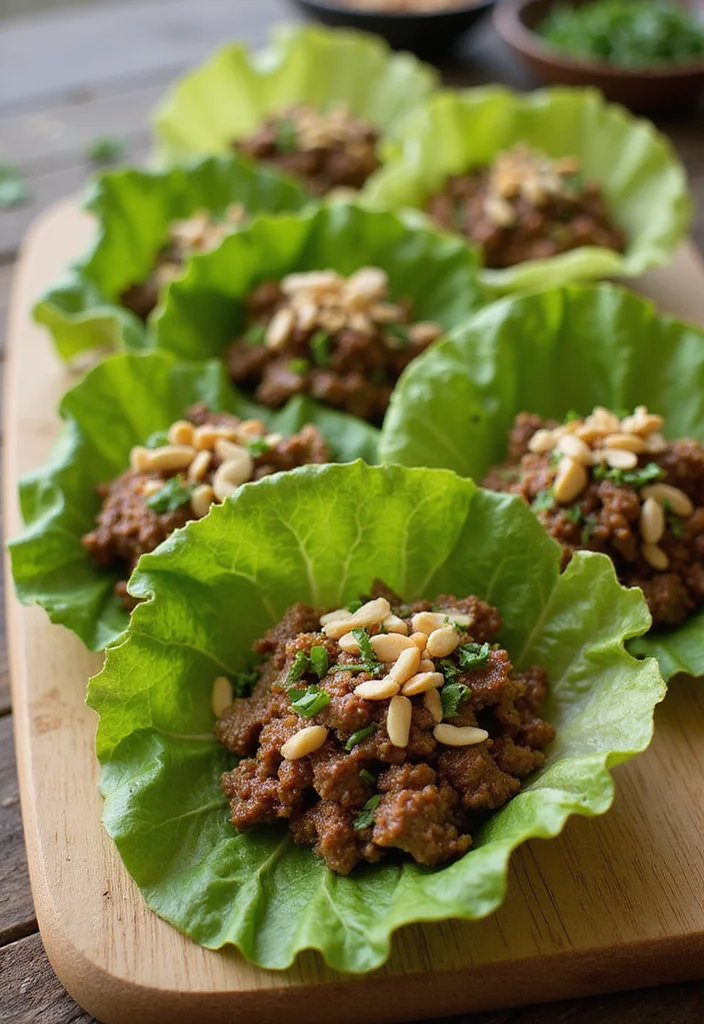16 Ground Beef Bulgogi Recipes That Taste Incredible - 5. Sweet and Savory Ground Beef Bulgogi Lettuce Wraps