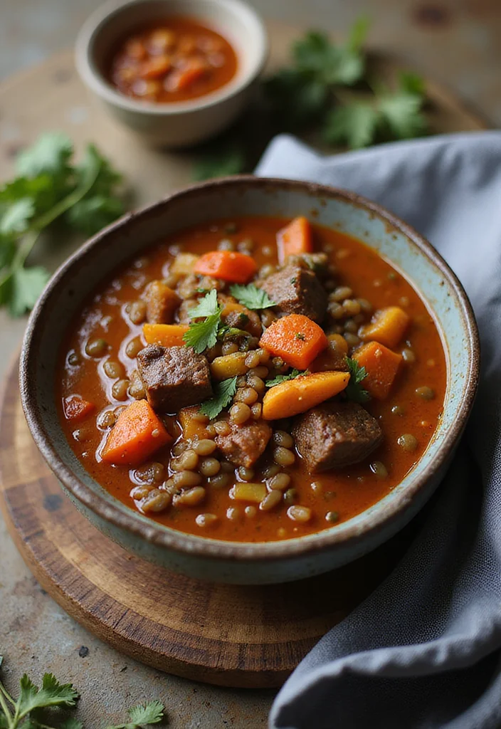 16 Must-Try Beef Stew Meat Dishes For Busy Nights - 11. Beef Stew with Lentils