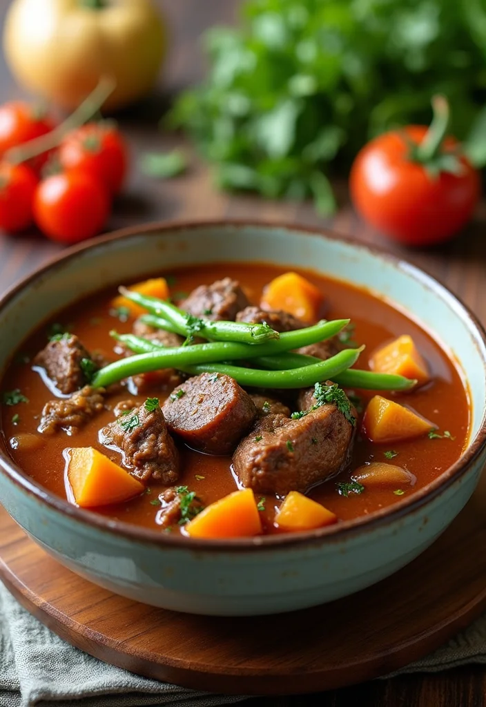 16 Must-Try Beef Stew Meat Dishes For Busy Nights - 12. Beef Stew with Green Beans