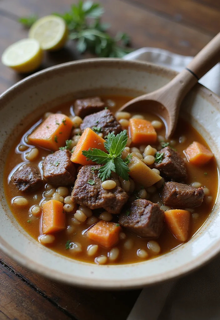 16 Must-Try Beef Stew Meat Dishes For Busy Nights - 4. Beef and Barley Stew