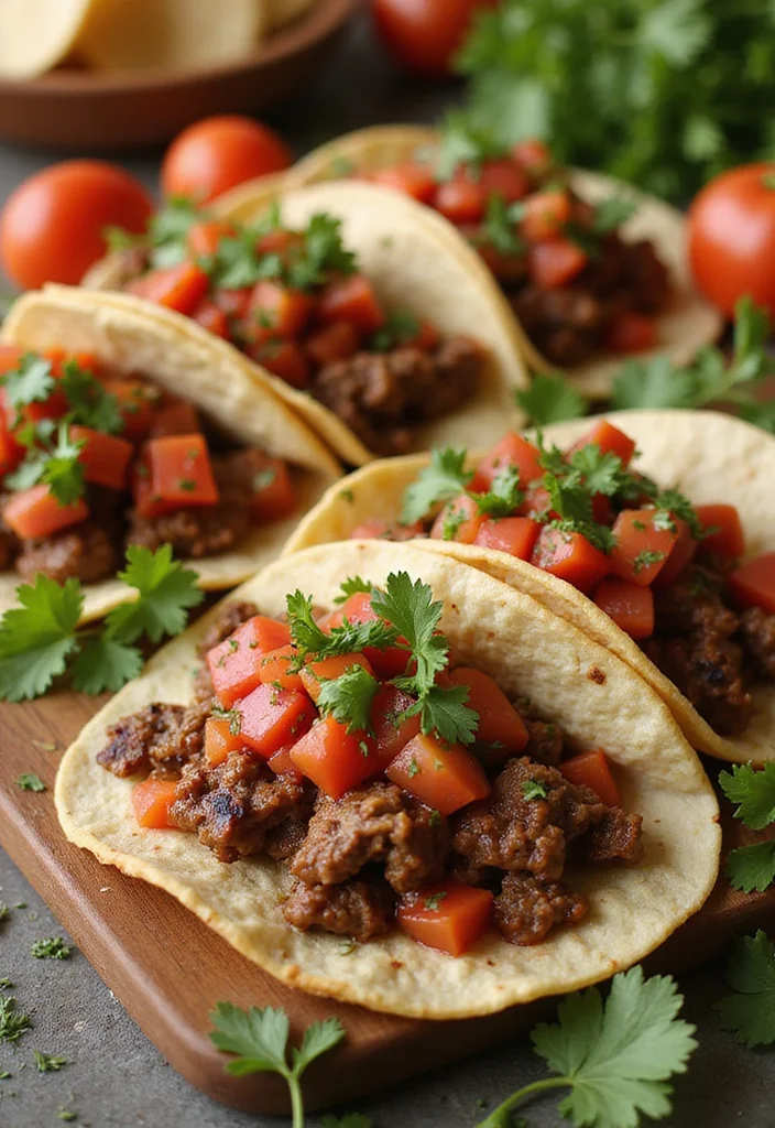 16 Underrated Baked Beef Tacos Recipes Worth Making - 11. Beef Tacos with Fresh Salsa