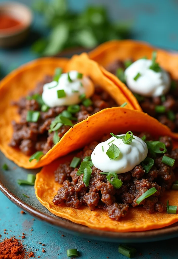16 Underrated Baked Beef Tacos Recipes Worth Making - 2. Sweet Potato & Beef Tacos