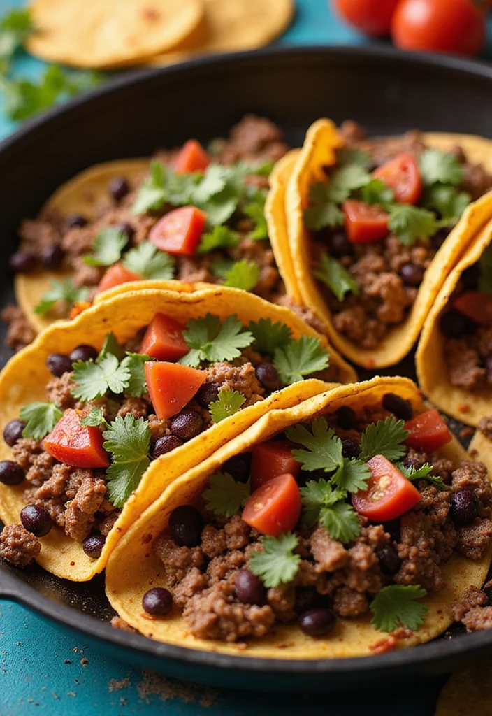 16 Underrated Baked Beef Tacos Recipes Worth Making - 5. One-Pan Beef Taco Skillet