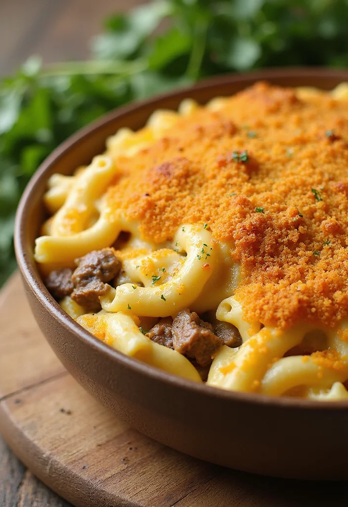 16 Underrated Mac And Cheese With Ground Beef Recipes Worth Making - 1. Classic Beefy Mac and Cheese
