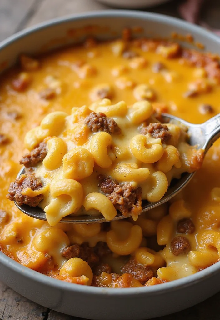 16 Underrated Mac And Cheese With Ground Beef Recipes Worth Making - 10. Cheesy Beef and Mac Casserole