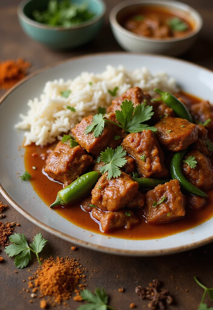 17 Fast & Flavorful Indian Beef Curry Recipes To Cook This Week - 2. Spicy Beef Vindaloo