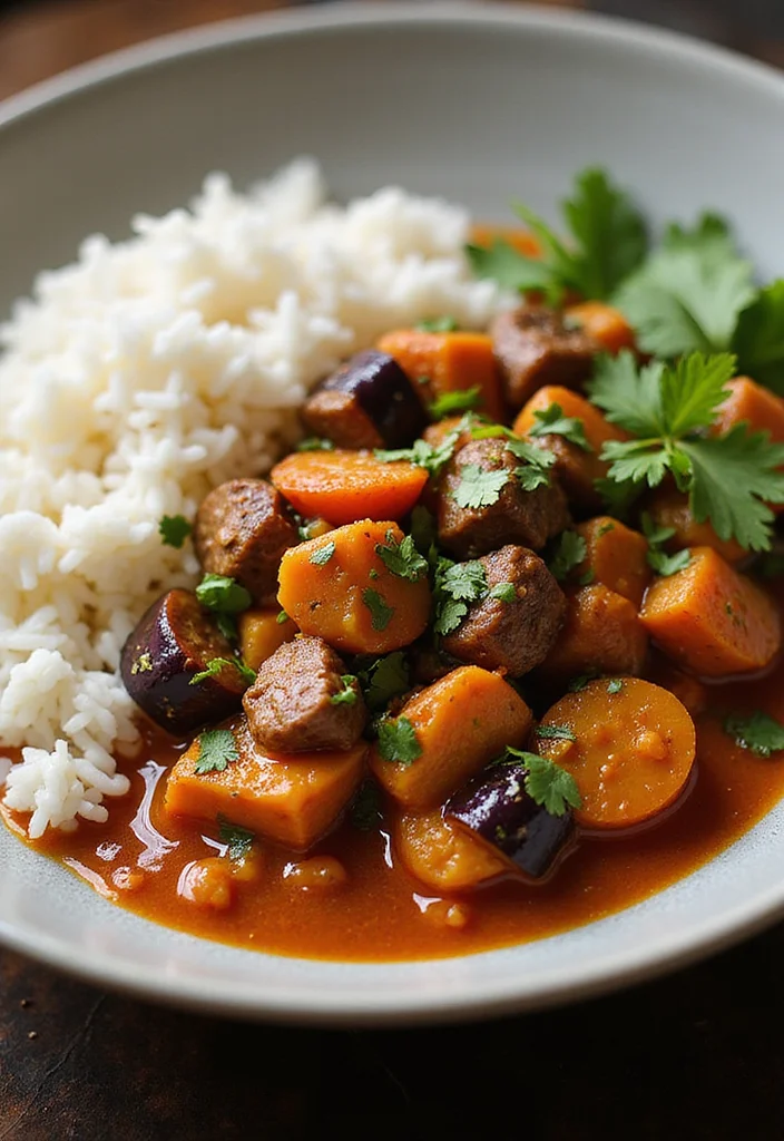 17 Fast & Flavorful Indian Beef Curry Recipes To Cook This Week - 9. Beef and Eggplant Curry