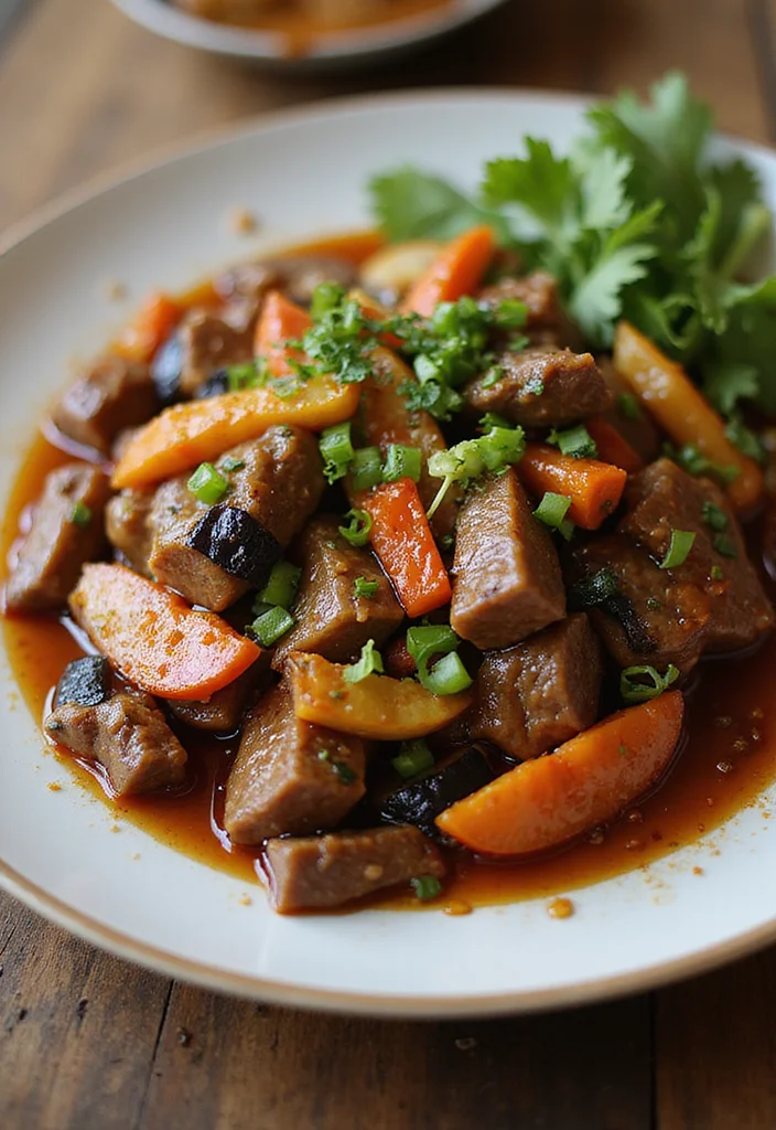 17 Genius Ways To Use Asian Beef Tonight - 12. Beef and Eggplant Stir-Fry