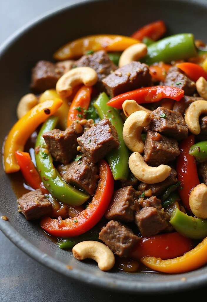17 Genius Ways To Use Asian Beef Tonight - 15. Beef and Cashew Stir-Fry