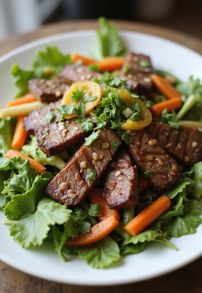 17 Genius Ways To Use Asian Beef Tonight - 7. Thai Beef Salad
