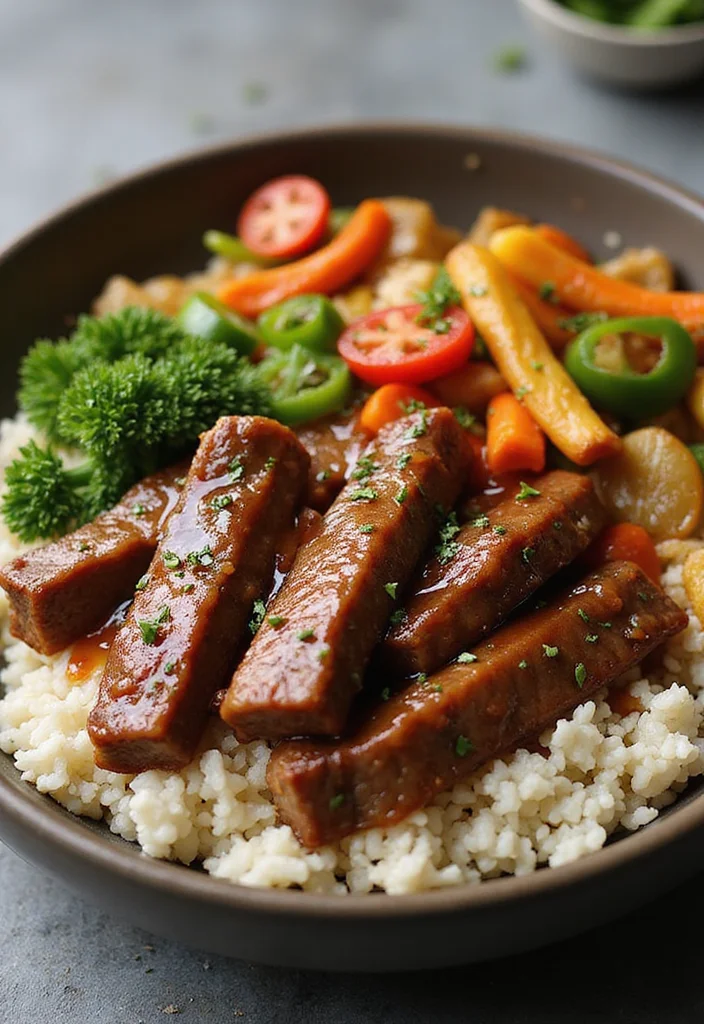 17 Korean Beef And Rice Recipes Packed With Big Flavor - 7. Sweet and Savory Beef and Rice Bowl