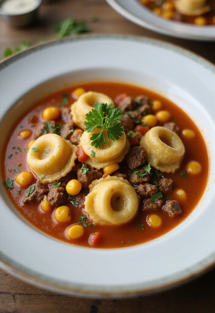 17 Underrated Beef Tortellini Soup Recipes Worth Making - 8. Beef Tortellini Soup with Corn