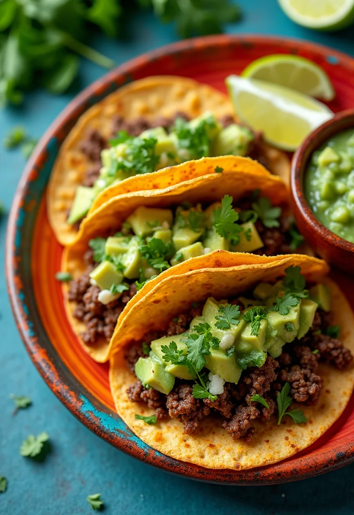 17 Yung Beef Y Kaydy Cain Recipes Packed With Big Flavor - 1. Spicy Beef Tacos with Avocado Salsa