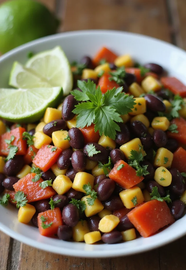 17 Yung Beef Y Kaydy Cain Recipes Packed With Big Flavor - 11. Yung Beef’s Black Bean and Corn Salad