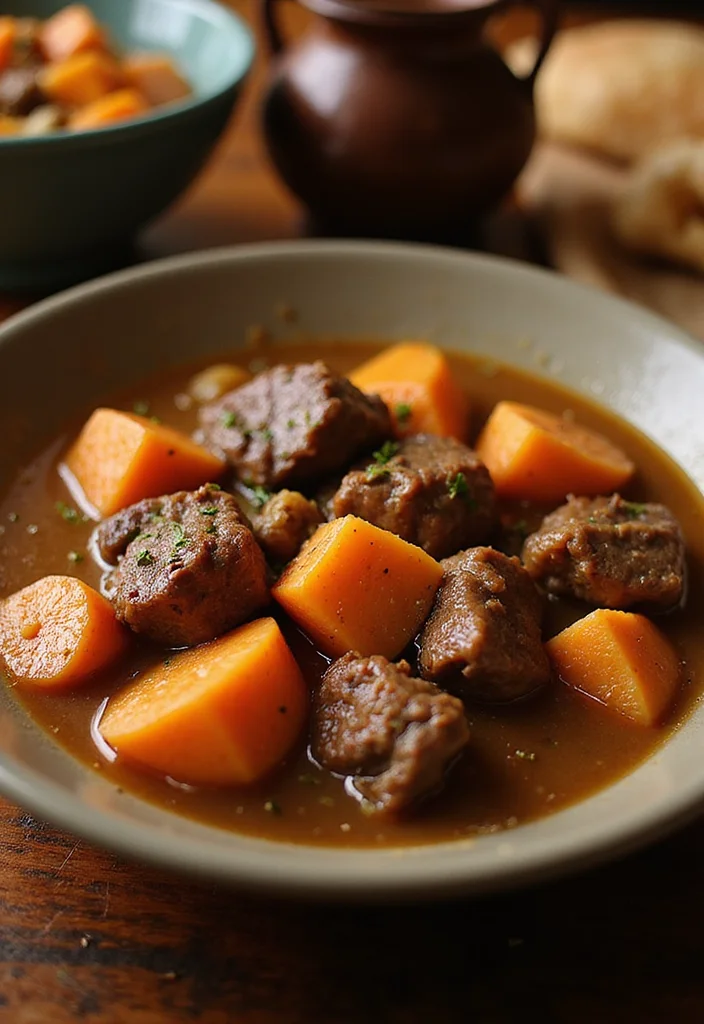 18 Crowd-Pleaser Keto Beef Stew Slow Cooker Ideas You’ll Save Immediately - 13. Beef Stew with Sweet Potatoes