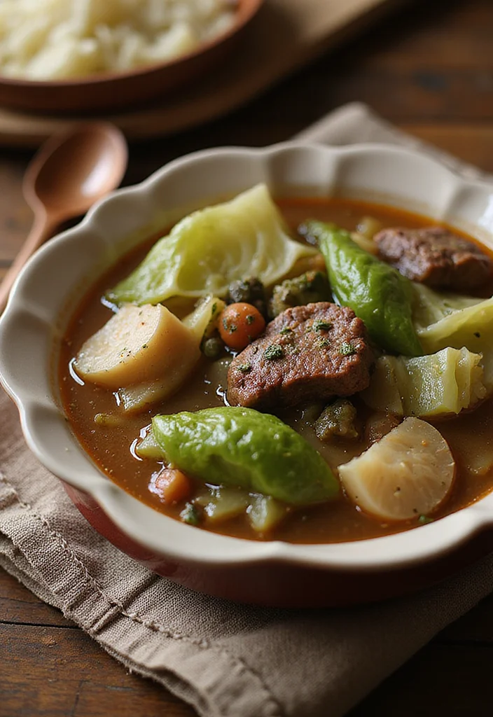 18 Crowd-Pleaser Keto Beef Stew Slow Cooker Ideas You’ll Save Immediately - 6. Beef and Cabbage Stew