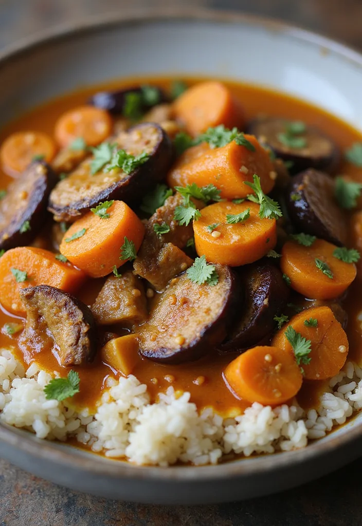 18 Easy Japanese Beef Curry Meals That Always Impress - 16. Beef Curry with Eggplant