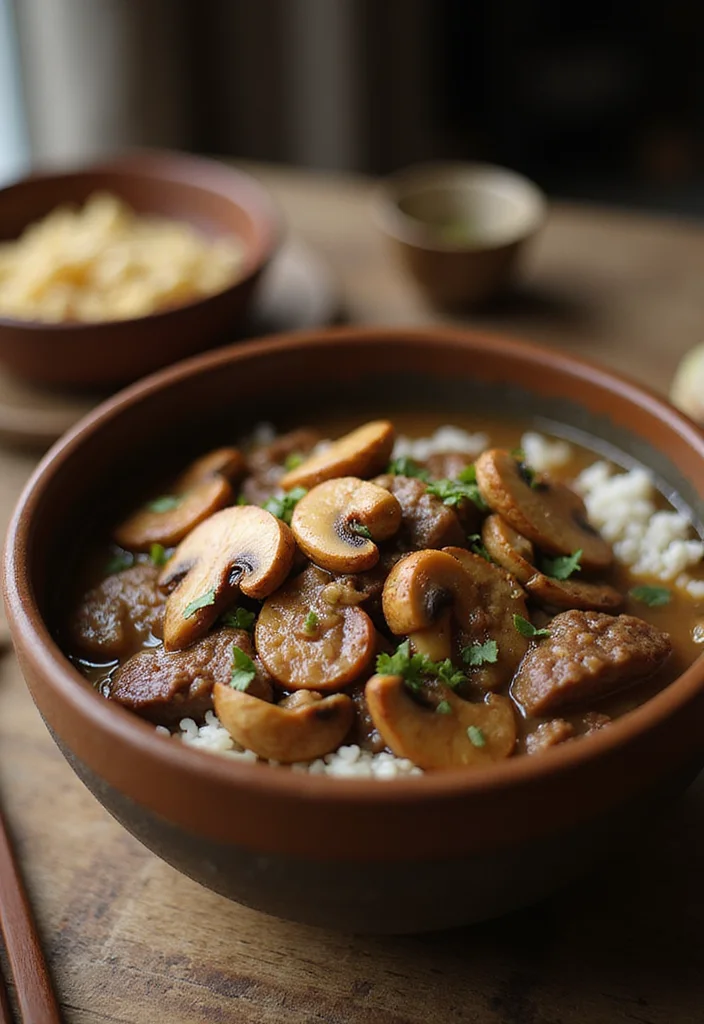 18 Easy Japanese Beef Curry Meals That Always Impress - 5. Japanese Beef Curry with Mushrooms
