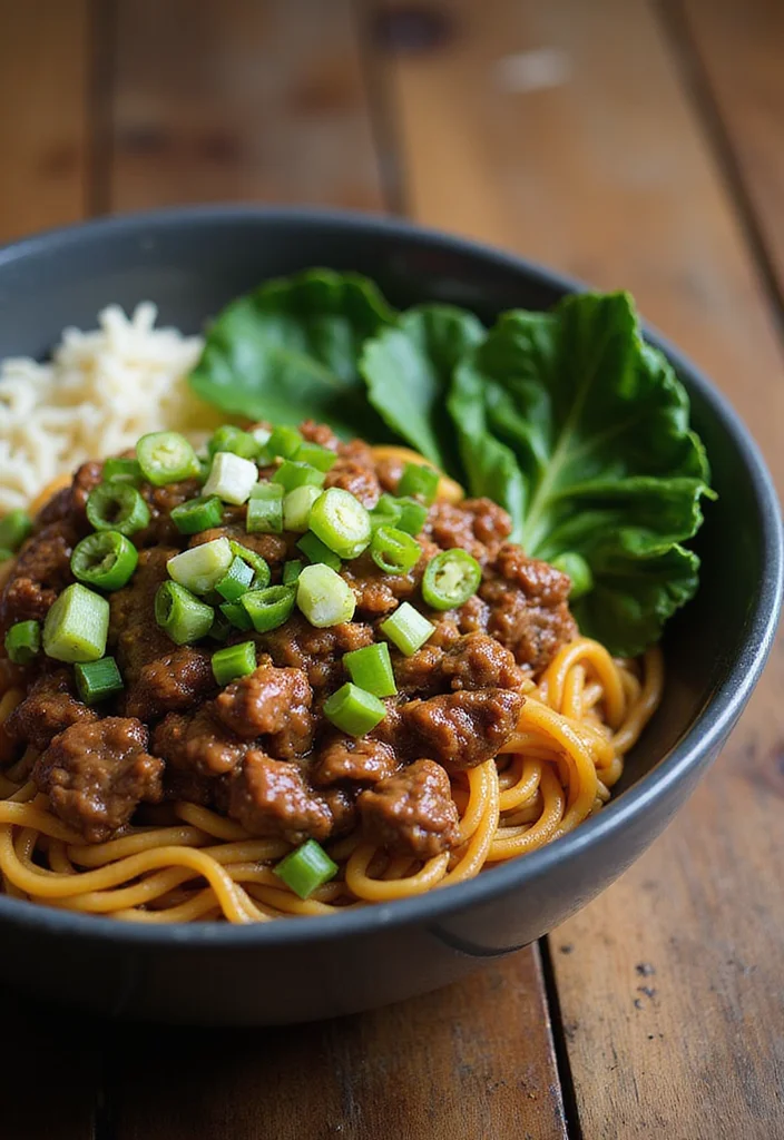 18 Minced Beef Recipes Healthy Recipes Everyone Is Searching For - 16. Asian-Style Minced Beef Noodle Bowl